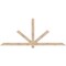 Ekena Millwork Kennewick Smooth Timber Gable Bracket, Douglas Fir, 84"W x 35"H x 1 1/2"D x 3 1/2"F, 10/12 Pitch GBW084X35X0204KEN00SDF - alternate 1